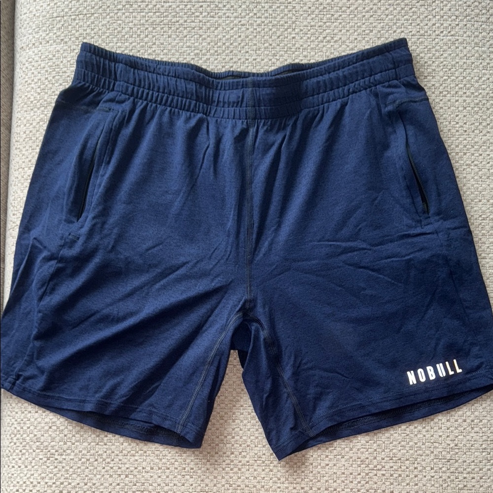 NOBULL Men's Navy Shorts